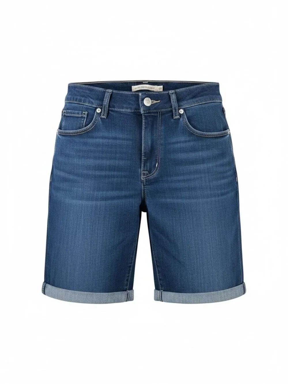 Levis Classic Bermuda Shorts 30 Dark Wash Cuffed Denim Long Jorts Mid Rise⁠